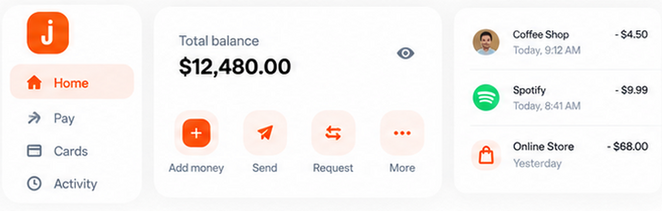 Joinai account interface preview